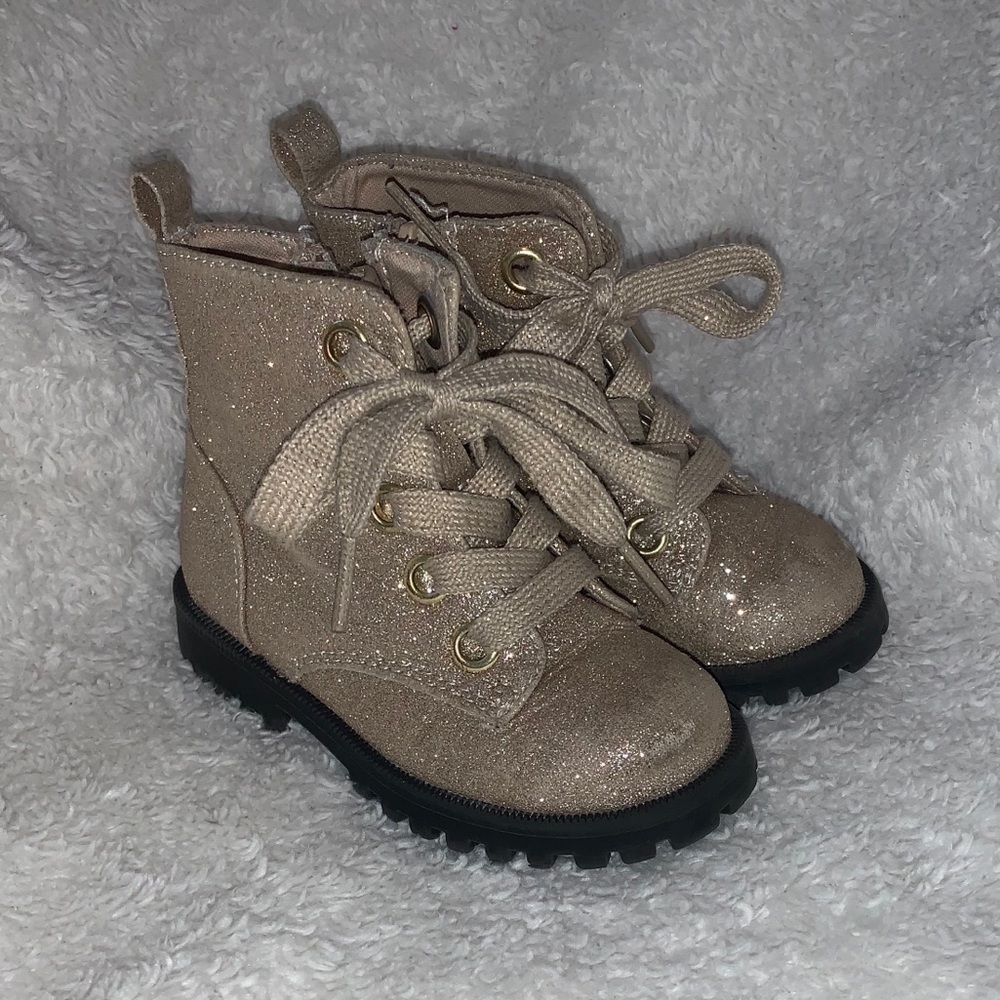 Cat & Jack Glitter Boots